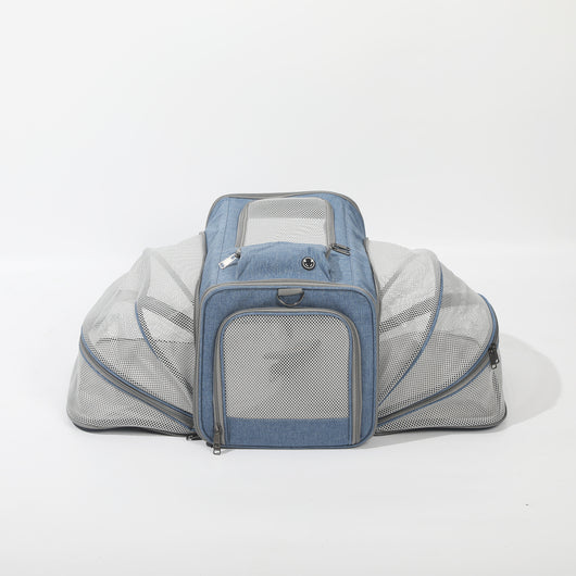 Mochila Transportadora para Mascotas Respirable de Gran Capacidad - Image 7