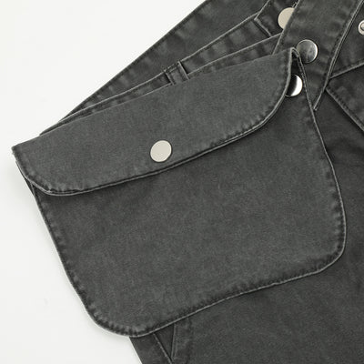 Pantalones Denim Holgados Tácticos para Hombre - Image 3