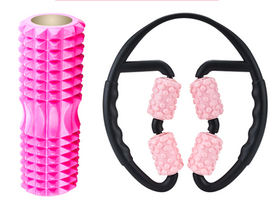 Rodillo Masajeador Multiusos 4 Ruedas para Relajación Muscular y Tonificación Corporal - Image 18