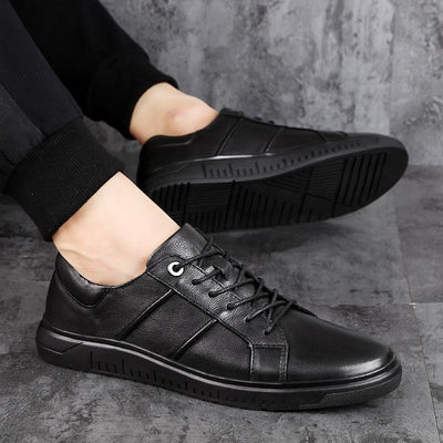 Zapatos Casuales de Cuero Transpirable para Hombre - Image 8