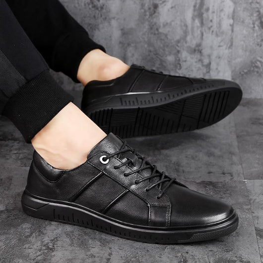 Zapatos Casuales de Cuero Transpirable para Hombre - Image 8