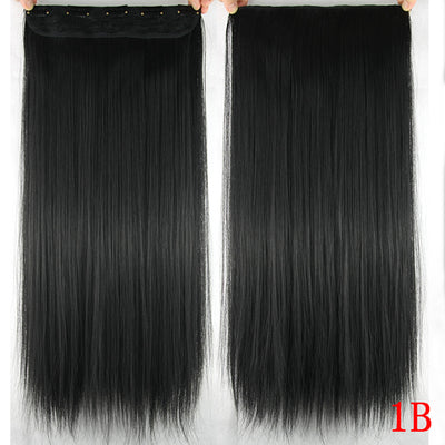 Peluca de un clip con cinco extensiones de cabello sintético - Image 4