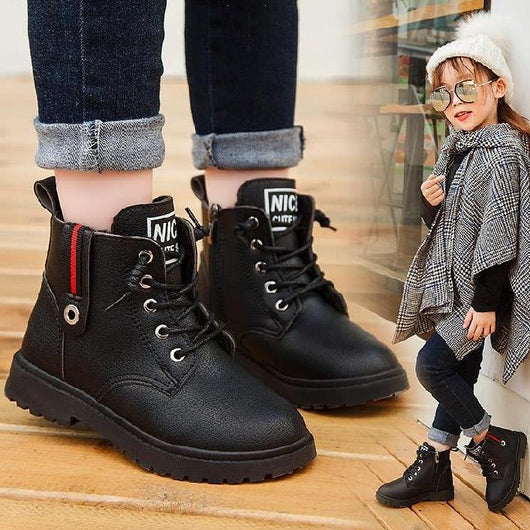 Botas Martin de Algodón para Niña - Diseño Cálido para Otoño e Invierno - Image 3