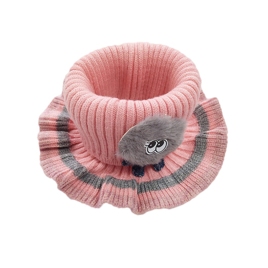 Cuello de abrigo tejido en lana para bebé - Protección térmica invernal - Image 4