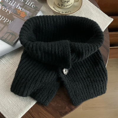 Bufanda Térmica Unisex de Color Liso para Otoño e Invierno - Image 7