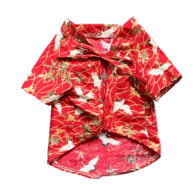 Kimono Japonés para Perros - Camiseta de Verano para Shiba Inu, Bulldog y Mascotas - Image 4
