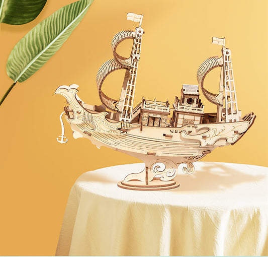 Maqueta de Velero 3D para Armar
