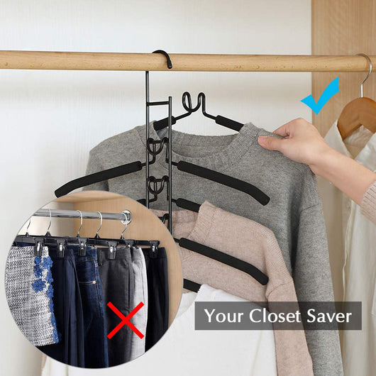 Organizador de Ropa Multicapa Multifuncional para Armario y Cocina - Image 6