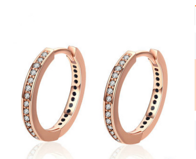 Aretes de Plata Esterlina 925 Círculo Minimalista - Diseño Elegante y Versátil - Image 4