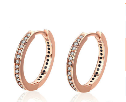 Aretes de Plata Esterlina 925 Círculo Minimalista - Diseño Elegante y Versátil - Image 4