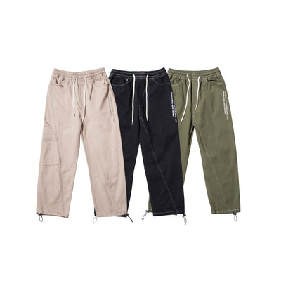 Pantalones Overol Ancho de Pierna Casual para Hombre - Image 2
