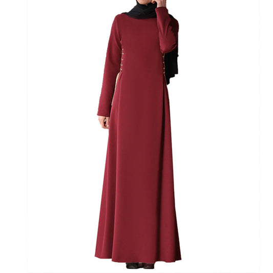 Vestido Elegante de Moda Oriente Medio para Mujer - Image 2