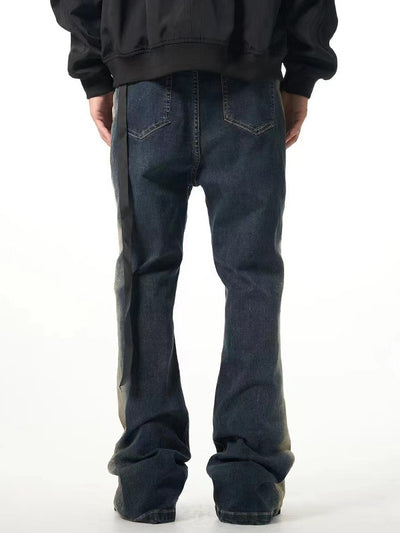 Jeans Acampanados con Degradado de Lavado Lateral - Image 5