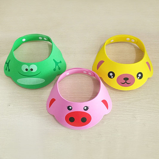 Gorro Protector de Baño Infantil Ajustable con Grosor Reforzado