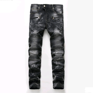 Pantalones Jeans Rectos Hombre Estilo Retro Locomotora