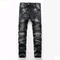 Pantalones Jeans Rectos Hombre Estilo Retro Locomotora