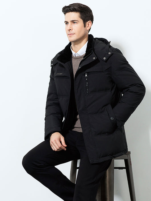 Abrigo Acolchado Térmico para Hombre Adulto Mayor - Image 3