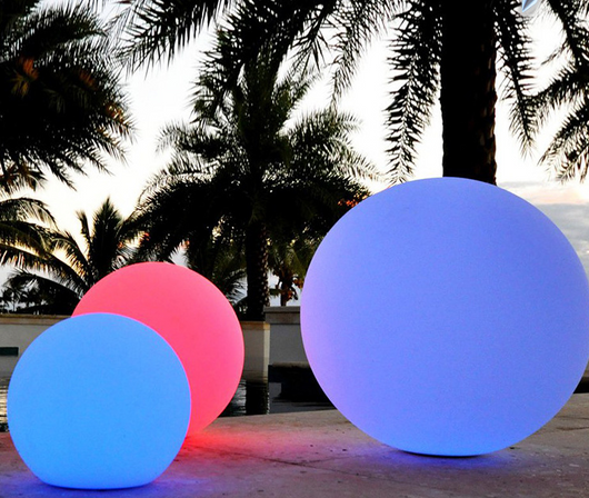 Lámpara Esférica LED Exterior Multicolor Impermeable