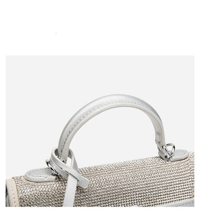 Bolso Bandolera de Primavera con Cristales y Diamantes de Imitación - Image 4