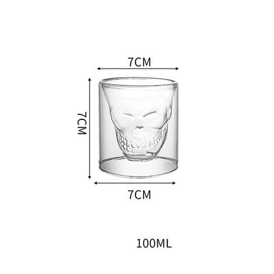 Vaso de Calavera Panda 3D Doble Capa - Diseño Único y Moderno - Image 36
