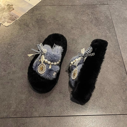 Pantuflas Mullidas de Perla Premium para Mujer - Image 3