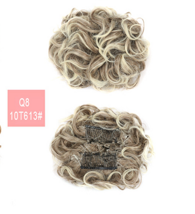 Moño Postizo de Fibra Sintética Resistente al Calor - Cabello de Seda Artificial - Image 41