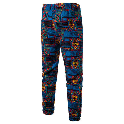 Pantalones de Lino Estampados Talla Grande - Image 2