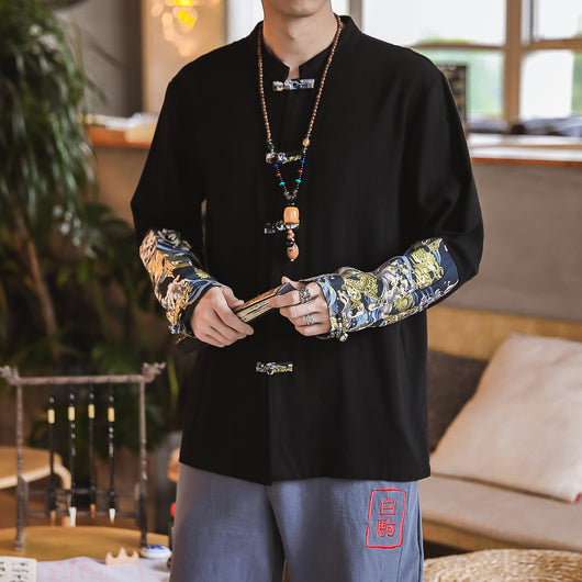Camisa Oversized para Hombre con Cuello de Botones - Image 6