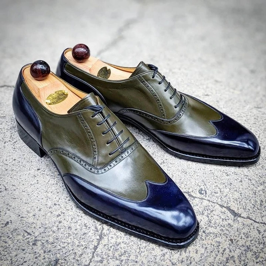 Zapatos de Cuero Tallado Estilo Británico con Tecnología Goodyear Transpirable - Image 5