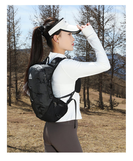 Mochila de Senderismo AZELA con Patrón Grid, Ligera y Transpirable para Trail Running y Camping - Image 31