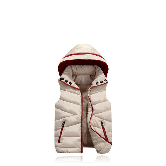 Chaleco Acolchado de Plumón para Niños - Otoño e Invierno - Image 9
