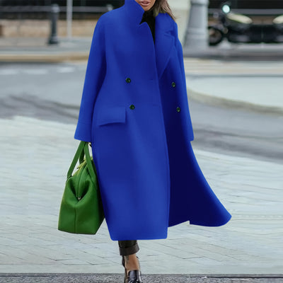 Abrigo de Lana Largo Liso - Elegancia y Confort para Diario - Image 9