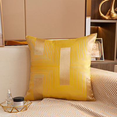 Funda de Almohada Jacquard Cuadrada para Sofá Diseño Minimalista - Image 13