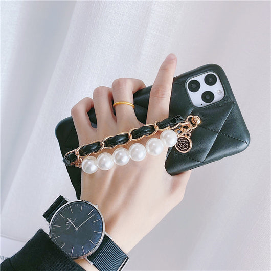 Funda para teléfono con pulsera de perlas - Image 5