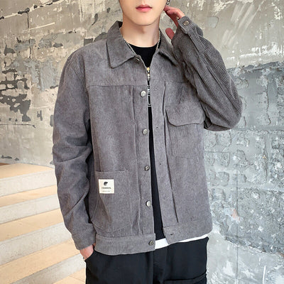 Chaqueta Estilo Hong Kong para Hombre - Diseño Funcional Otoño - Image 7