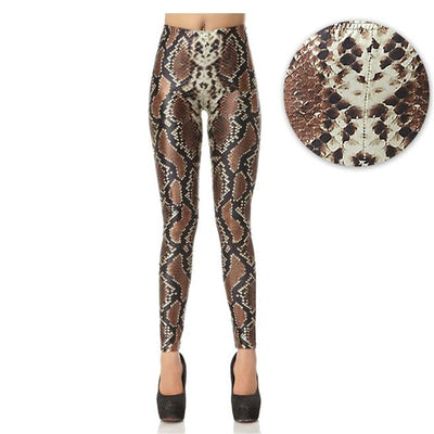 Leggings con Estampado Digital de Serpiente - Image 5