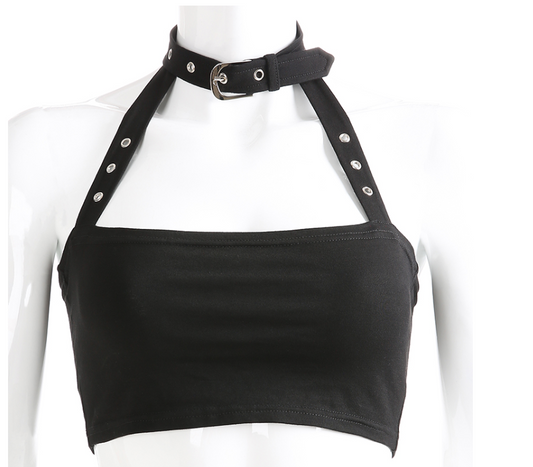 Top Halter Cuello Choker