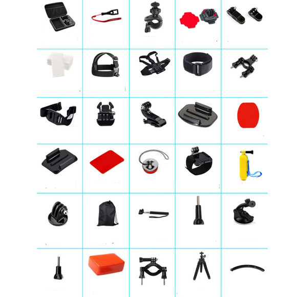 Complete Action Camera and Photography Accessory Kit