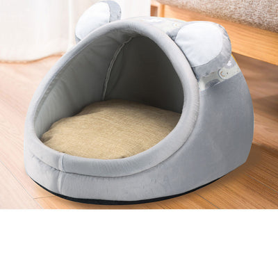 Cama Térmica para Mascotas Otoño-Invierno con Felpa Gruesa - Image 8