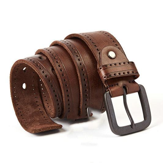 Cinturón de Cuero para Hombre