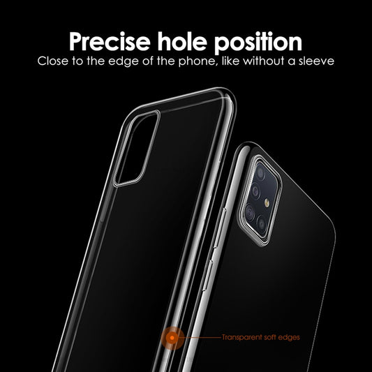Funda Transparente de Silicona con Airbag para Teléfono Móvil