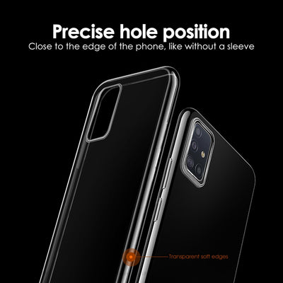Funda Transparente de Silicona con Airbag para Teléfono Móvil
