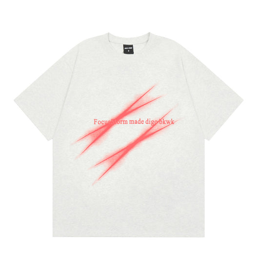 Camiseta Estampada de Manga Corta para Hombre