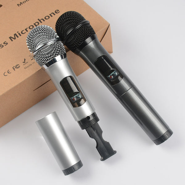 Micrófono Inalámbrico Dinámico para Karaoke en Pareja con Bluetooth