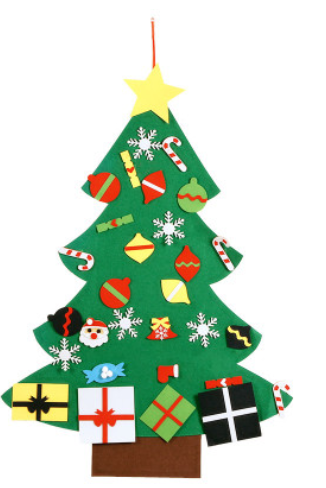 Árbol de Navidad DIY de Fieltro - Manualidades Navideñas para Niños - Image 6