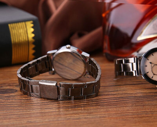 Reloj de Acero Negro con Correa de Acero - Image 4