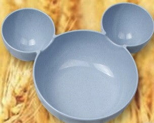Juego de Comida Infantil Mickey Mouse en Fibra de Trigo - Plato, Cubiertos y Palillos - Image 8