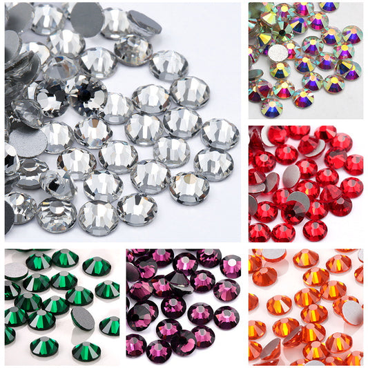 Fresa de Vidrio Plana con Cristales para Taladro de Uñas