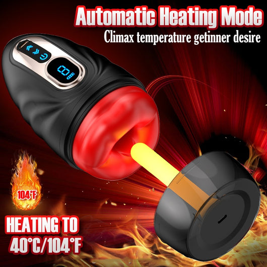 Masajeador Automático Retráctil con Vibración Multifrequencia y Calor - Image 10