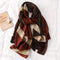 Holiday Shawl Sunscreen Silk Scarf Style 4 180x90 Cm